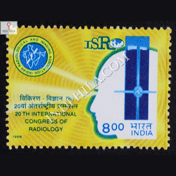 20TH INTERNATIONAL CONGRESS OF RADIOLOGY COMMEMORATIVE STAMP