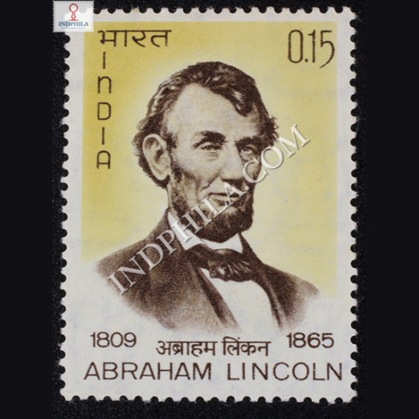 ABRAHAM LINCOLN 1809 1865 COMMEMORATIVE STAMP