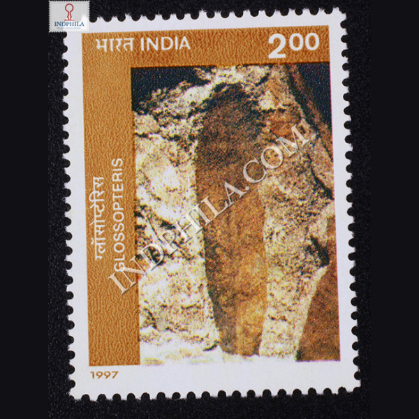 BIRBAL SAHNI INSTITUTE OF PALAEOBOTANY LUCKNOW GLOSSOPTERIS COMMEMORATIVE STAMP