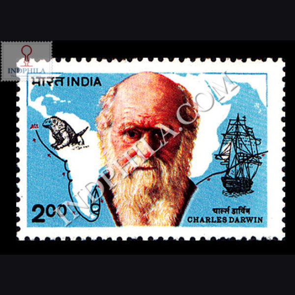 CHARLES DARWIN COMMEMORATIVE STAMP