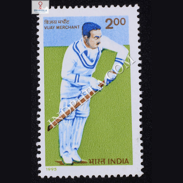 CRICKET INDIA VIJAY MERCHANT COMMEMORATIVE STAMP