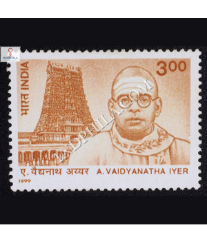 FREEDOM FIGHTERS & SOCIAL REFORMERS A VAIDYANATHA IYER COMMEMORATIVE STAMP