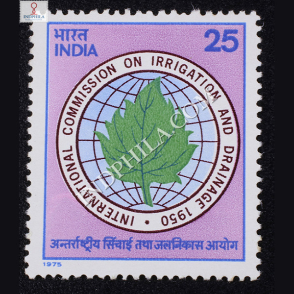 INTERNATIONAL COMMISSION ON IRRIGATION AND DRAINAGE COMMEMORATIVE STAMP
