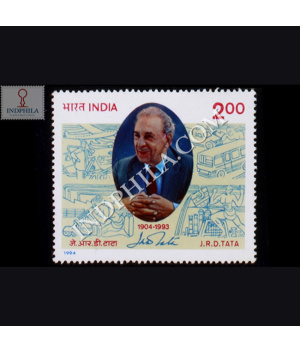 JRD TATA COMMEMORATIVE STAMP