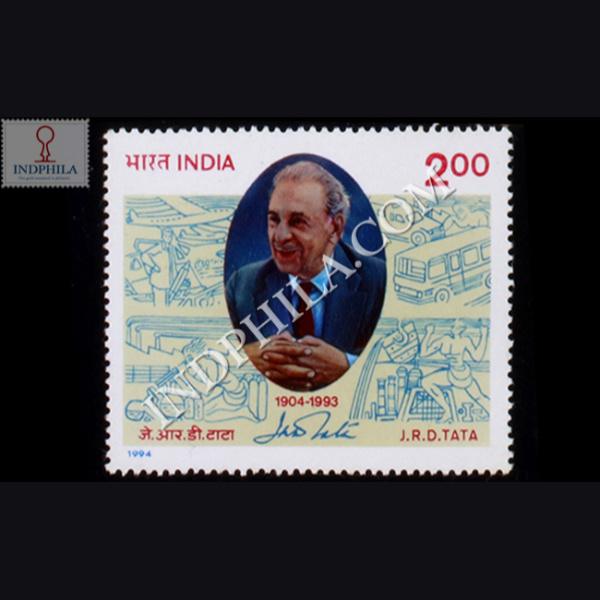 JRD TATA COMMEMORATIVE STAMP