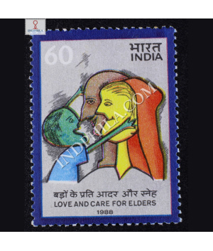 LOVEAND CARE FOR ELDERS COMMEMORATIVE STAMP