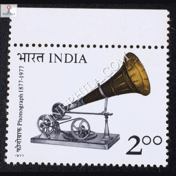 PHONOGRAPH COMMEMORATIVE STAMP