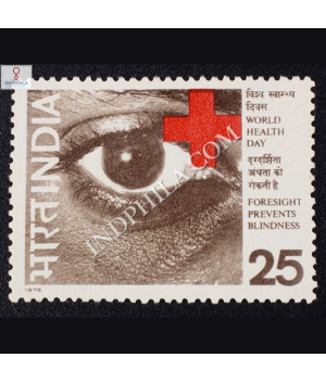 WORLD HEALTH DAY FORESIGHT PREVENTS BLINDNESS COMMEMORATIVE STAMP