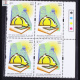 100 YEARS OF THE DIRECTORATE GENERAL OF MINES SAFETY BLOCK OF 4 INDIA COMMEMORATIVE STAMP