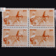 DINANATH MANGESHKAR BLOCK OF 4 INDIA COMMEMORATIVE STAMP