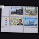 INDIA 1997 INDIPEX 97 POST OFFICE THEME MNH SETENANT BLOCK