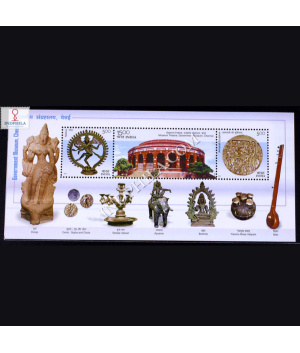 INDIA 2003 151ST ANNIVERSARY OF GOVERNMENT MUSEUM CHENNAI MNH MINIATURE SHEET