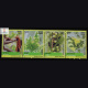 INDIA 2003 MEDICINAL PLANTS MNH SETENANT HORIZONTAL STRIP