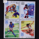 INDIA 2004 OLYMPIC GAMES MNH SETENANT BLOCK