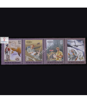 INDIA 2006 FIELD POST OFFICES MNH SETENANT STRIP
