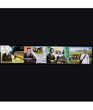 INDIA 2007 SATYAGRAHA CENTENARY MNH SETENANT STRIP