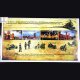 INDIA 2009 HERITAGE RAILWAY STATIONS OF INDIA MNH MINIATURE SHEET