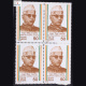 NARHAR VISHNU GADGIL BLOCK OF 4 INDIA COMMEMORATIVE STAMP