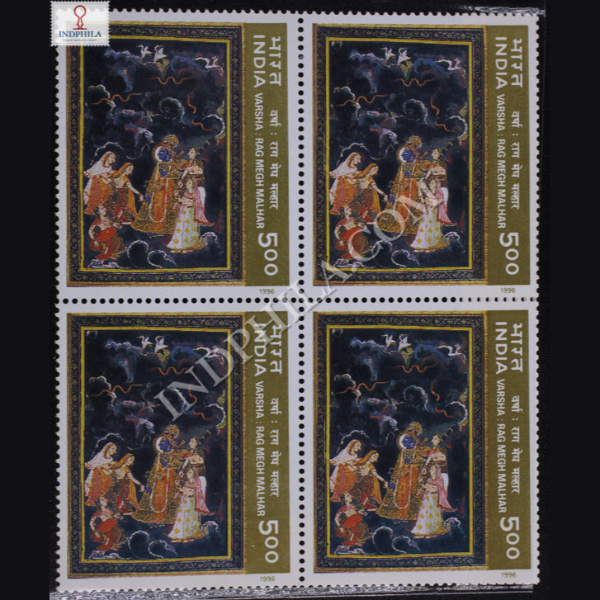 RITU RANG VARSHA BLOCK OF 4 INDIA COMMEMORATIVE STAMP