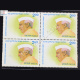 SEVENTH NON ALIGNED SUMMIT NEHRU BLOCK OF 4 INDIA COMMEMORATIVE STAMP