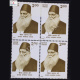 SYED AHMED KHAN BLOCK OF 4 INDIA COMMEMORATIVE STAMP