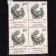 XV INTERNATIONAL CONGRESS OF PEDIATRICS BLOCK OF 4 INDIA COMMEMORATIVE STAMP