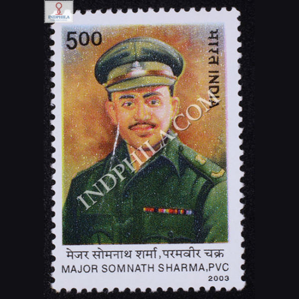 India 2003 Major Somnath Sharma Mnh Single Stamp