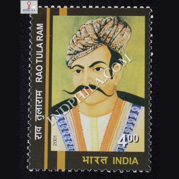 India 2001 Rao Tula Ram Mnh Single Stamp