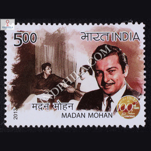100 Years Of Indian Cinema Madan Mohan Commemorative Stamp