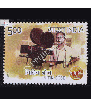 100 Years Of Indian Cinema Nitin Bose Commemorative Stamp