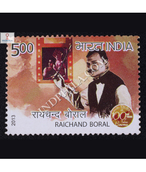 100 Years Of Indian Cinema Raichand Boral Commemorative Stamp