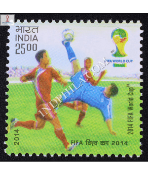 2014 Fifa World Cup S4 Commemorative Stamp
