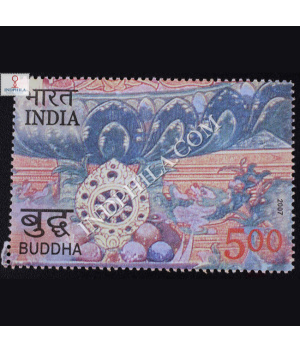 2550 Years Of Mahaparinirvana Of Buddha S5 Commemorative Stamp