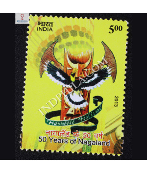 50 Years Of Nagaland Commemorative Stamp
