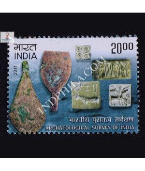 Archaeological Survey Of India S2 Commemorative Stamp
