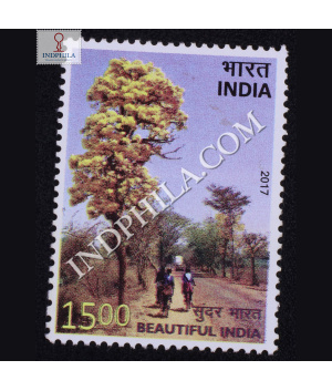 Beautiful India Mountain Scene Commemorative Stamp