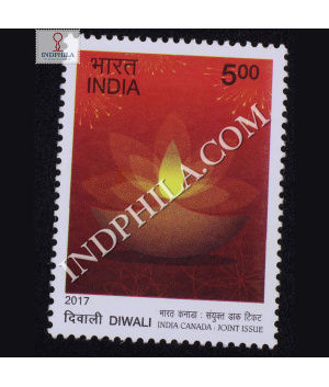 Diwali India Canada Joint Issue S1 Commemorative Stamp