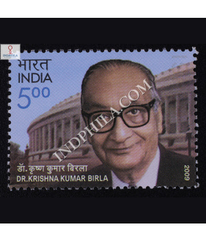 Dr Krishna Kumar Birla Commemorative Stamp