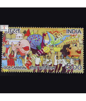 Fairs Of India Goa Carnival Commemorative Stamp