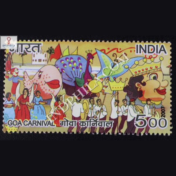 Fairs Of India Goa Carnival Commemorative Stamp