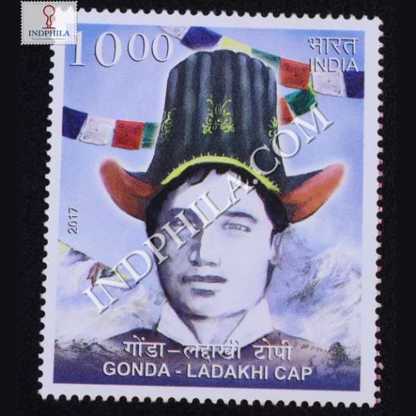 Headgears Gonda Commemorative Stamp