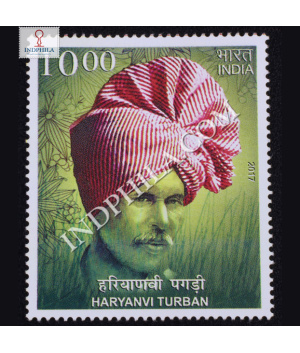 Headgears Haryanvi Turban Commemorative Stamp