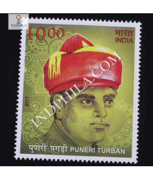 Headgears Puneri Turban Commemorative Stamp