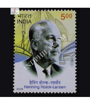Henning Holck Larsen Commemorative Stamp