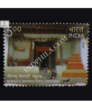 Heritage Monuments Preservation By Intach Mangyu Monastery Laddakh Commemorative Stamp