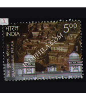 Heritage Monuments Preservation By Intach Quila Mubarak Patiala Commemorative Stamp