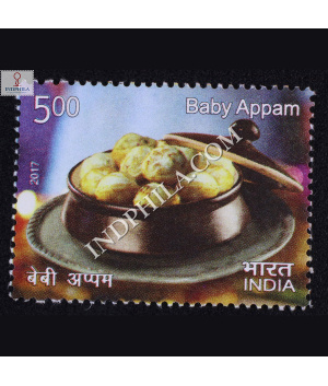 Indian Cuisine Baby Appam Commemorative Stamp