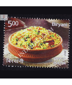 Indian Cuisine Biryani Commemorative Stamp