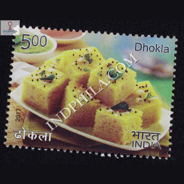 Indian Cuisine Dhokla Commemorative Stamp