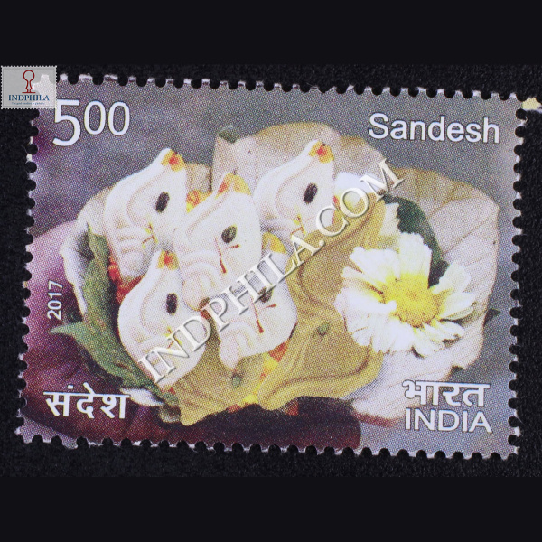 Indian Cuisine Sandesh Commemorative Stamp